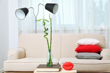 Modern oturma odası.