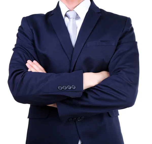 Elegante hombre de traje aislado — Foto de Stock