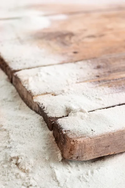 Sabbia con tavole di legno, primo piano — Foto Stock