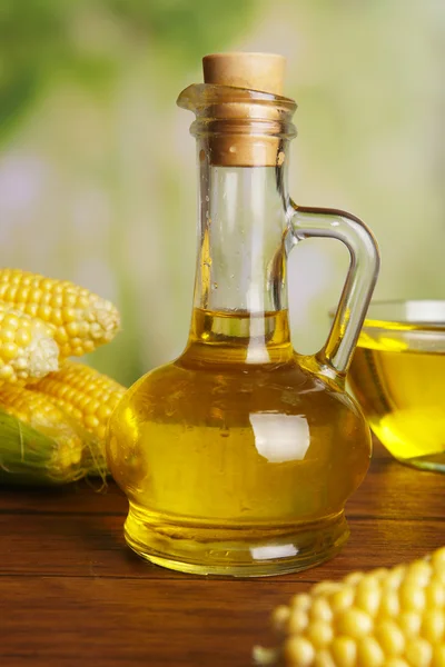 Świeża kukurydza z oleju — Zdjęcie stockowe