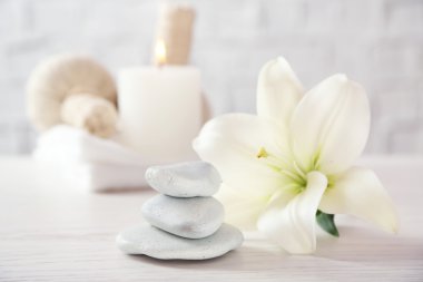 Güzel spa kompozisyonu