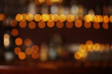 Bokeh arka plan bulanık bar