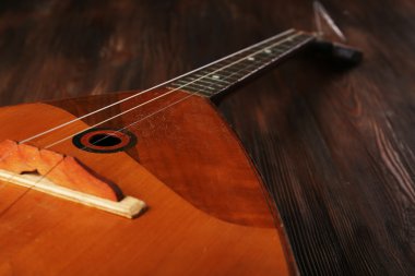 Folk musical instrument balalaika clipart