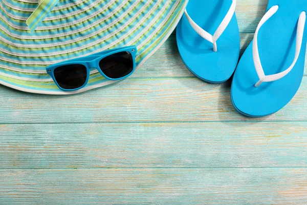 Summer items composition — Stock Photo, Image