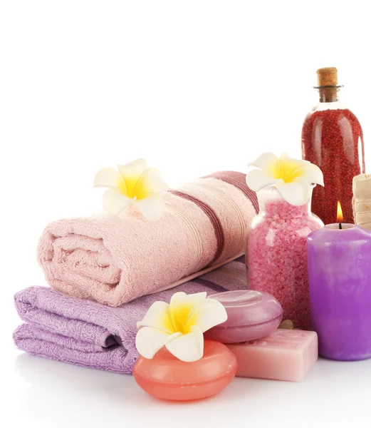 Gekleurde set spa-behandelingen — Stockfoto