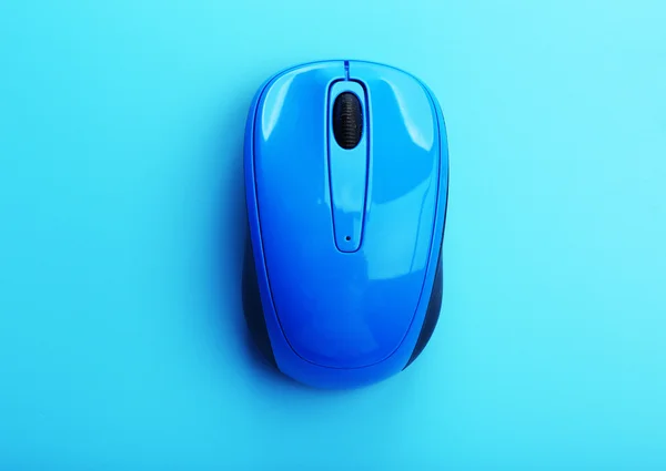 White wireless computer mouse — Stock Photo, Image