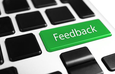 Yorum klavye düğmesini