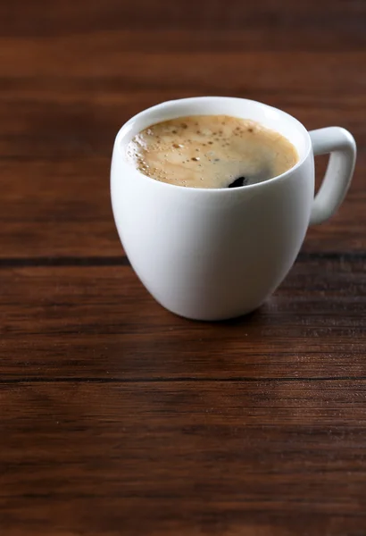 Cup of coffee on table close up — Stock Photo, Image