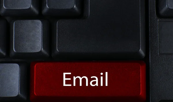 Close up of Email keyboard button — Stock Photo, Image