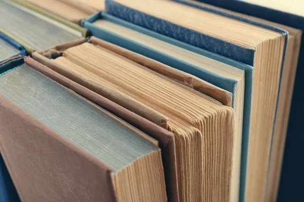 Heap of books close up — Stock Photo, Image