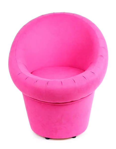 Cadeira rosa moderna — Fotografia de Stock