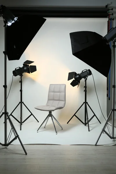 Estudio fotográfico con interior moderno — Foto de Stock