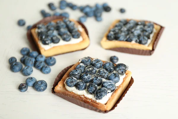 Gurme taze yaban mersini tart — Stok fotoğraf