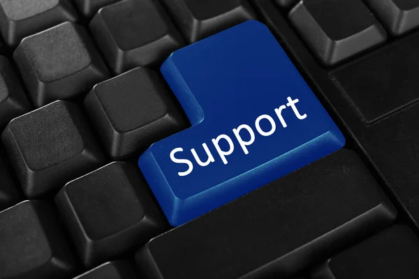 Unterstützung Tastatur-Taste — Stockfoto