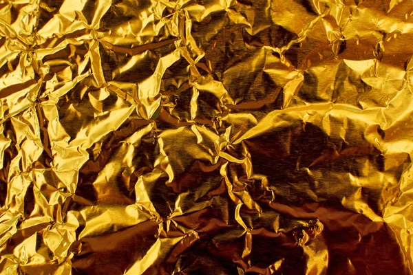 Crumpled foil texture background — Stock Photo, Image