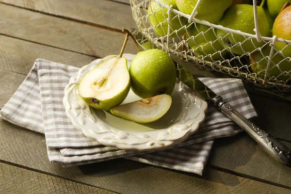 Peras maduras sabrosas — Foto de Stock