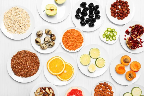 Farklı ürünler üzerinde daireler