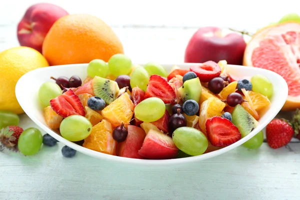 Verse fruitsalade — Stockfoto