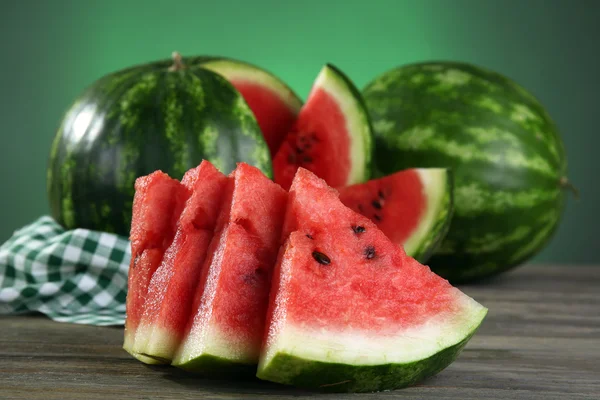 Slices of ripe watermelon — Stock Photo, Image