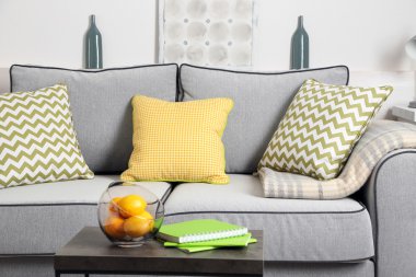 Modern oturma odası.