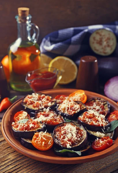 Verdure al forno per colazione — Foto Stock