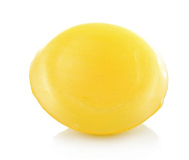 Doğal sabun beyaz izole