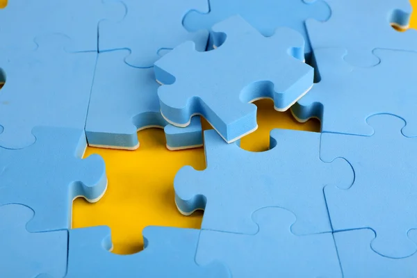 Puzzle pieces — Stock Photo, Image