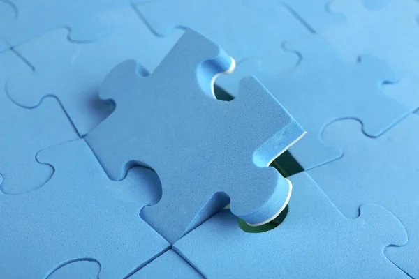 Puzzle pieces — Stock Photo, Image