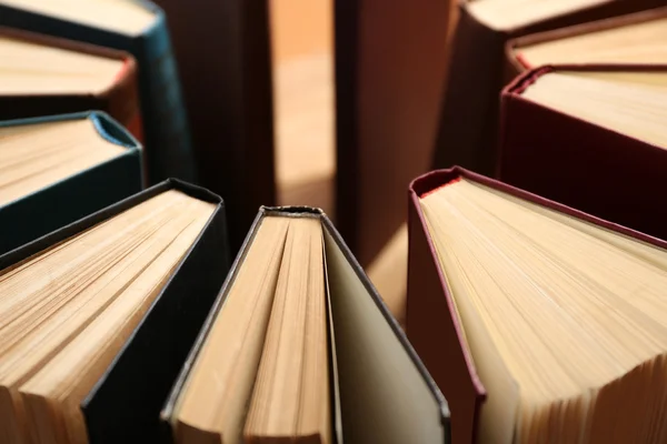 Heart of books, close up — Stock Photo, Image