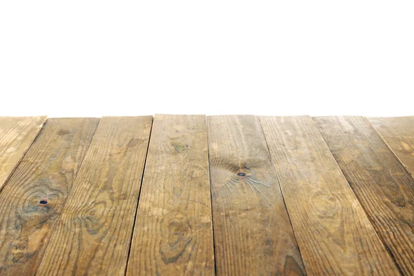 Tablero de madera sobre fondo claro — Foto de Stock