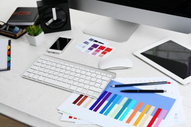 Çalışma place Designer, yakın çekim