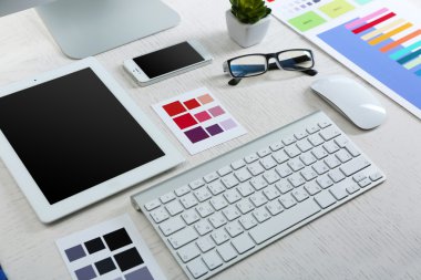 Çalışma place Designer, yakın çekim