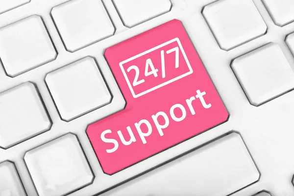 Support keyboard button — Stock Photo, Image