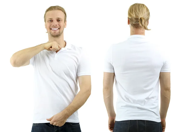 T-Shirt auf jungen Mann — Stockfoto