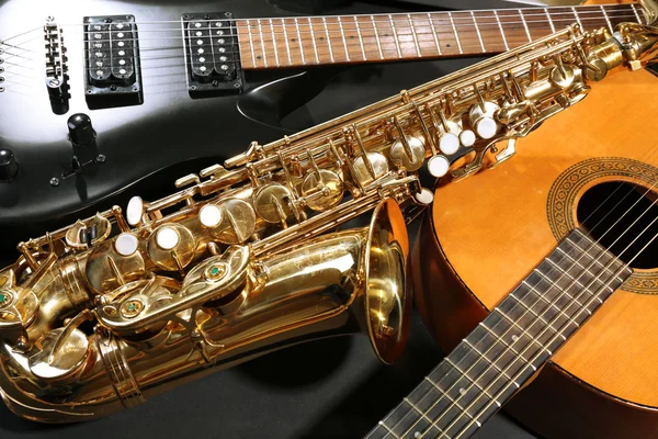 Hudební nástroje, detail — Stock fotografie