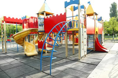 renkli çocuk oyun alanı