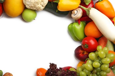 Yığın meyve ve sebze