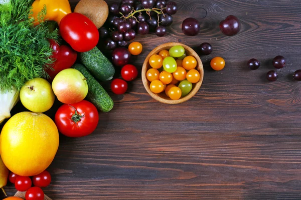 Pico de frutas e legumes — Fotografia de Stock