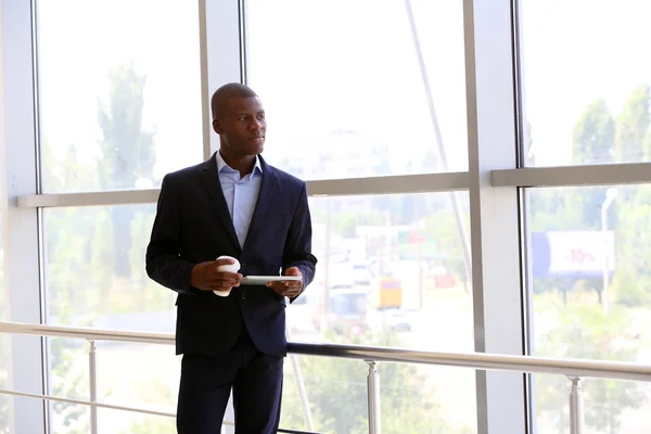 Handsome African American businessman — Stock Photo, Image