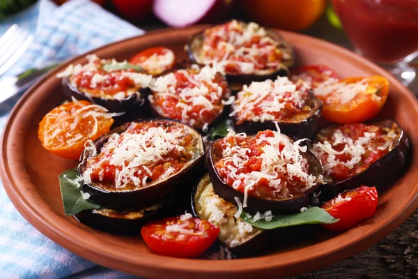 Baked vegetables for breakfast — Stock Photo, Image