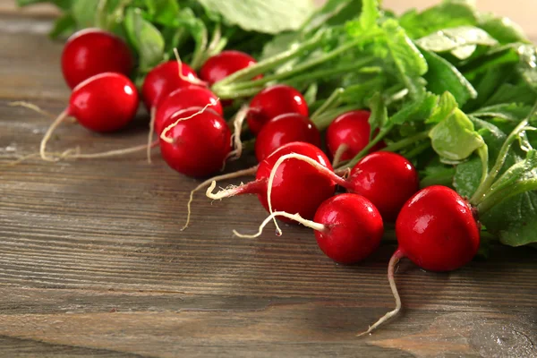 Fresh red radish on background — Stock Photo, Image