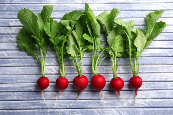 Fresh red radish on background — Stock Photo, Image