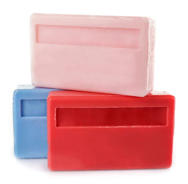 Bars of natural soaps — Stock Photo, Image