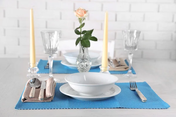 Beautiful table setting — Stock Photo, Image