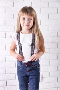 Güzel küçük kız.