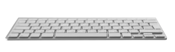 Teclado de ordenador en blanco — Foto de Stock