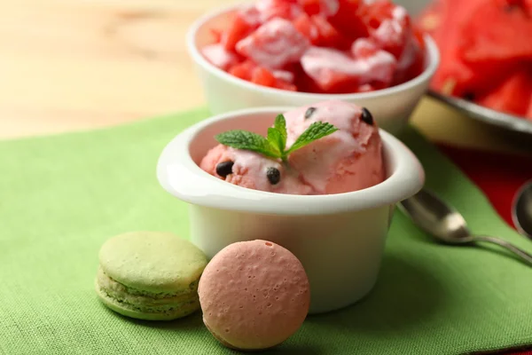 Gelato all'anguria — Foto Stock