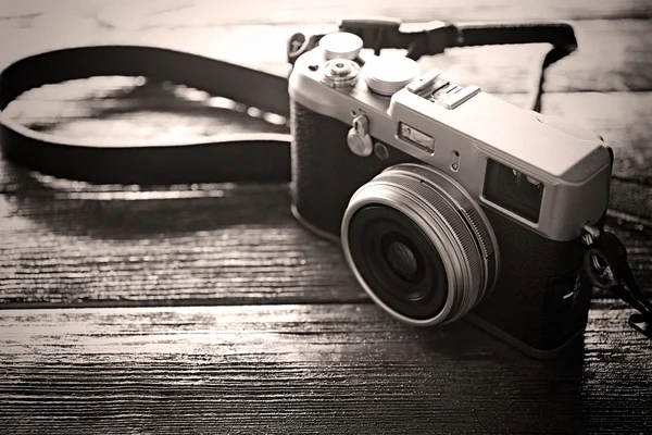 Ретро-фотокамера — стоковое фото
