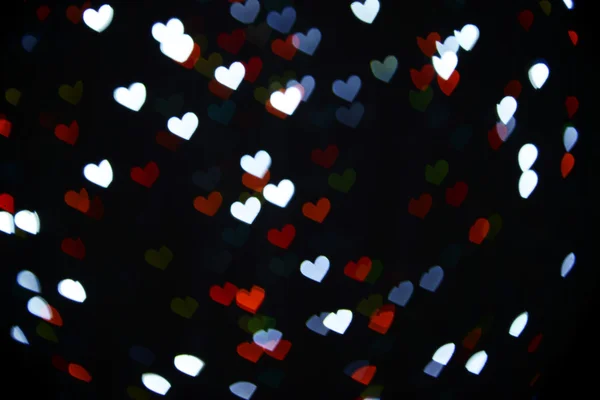 Feestelijke backgroundin hart vorm — Stockfoto