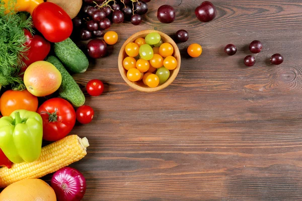 Montón de frutas y verduras —  Fotos de Stock